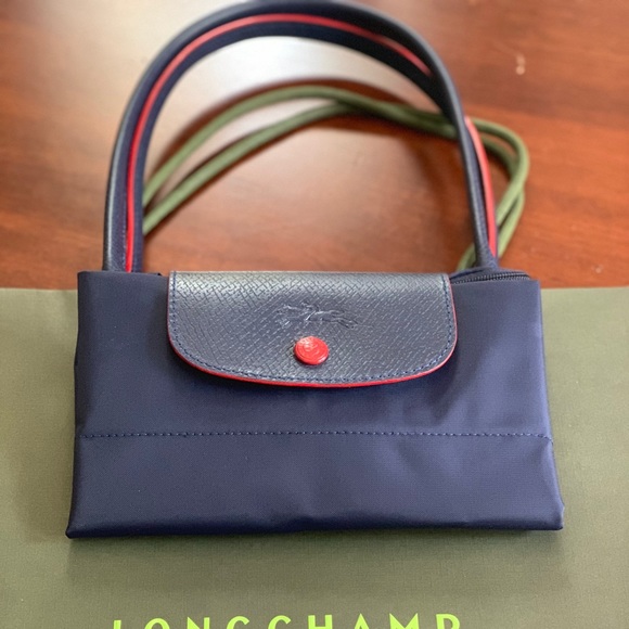 Brand New Long Champ Le Pliage Club Tote Small Nwt